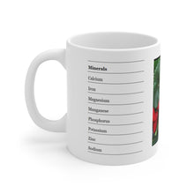 Load image into Gallery viewer, Ceramic Mug 11oz - Health Benefits of Strawberries