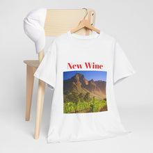 Load image into Gallery viewer, Fashionable Heavy Cotton Tee - New Wine