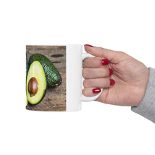 Load image into Gallery viewer, A Cup Of Healing With Avocado - Ceramic Mug 11oz