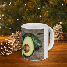 Load image into Gallery viewer, A Cup Of Healing With Avocado - Ceramic Mug 11oz