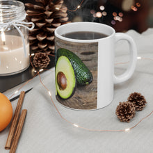 Load image into Gallery viewer, A Cup Of Healing With Avocado - Ceramic Mug 11oz