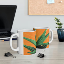 Load image into Gallery viewer, A Cup Of Healing with Aloe Vera, Ceramic Mug 11oz