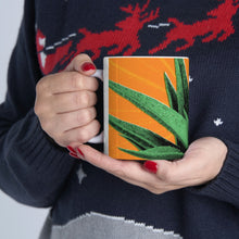 Load image into Gallery viewer, A Cup Of Healing with Aloe Vera, Ceramic Mug 11oz
