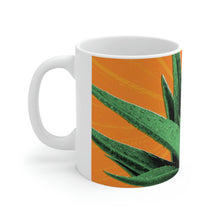 Load image into Gallery viewer, A Cup Of Healing with Aloe Vera, Ceramic Mug 11oz