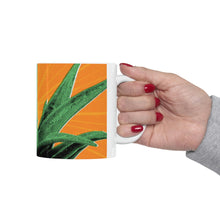 Load image into Gallery viewer, A Cup Of Healing with Aloe Vera, Ceramic Mug 11oz