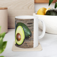 Load image into Gallery viewer, A Cup Of Healing With Avocado - Ceramic Mug 11oz
