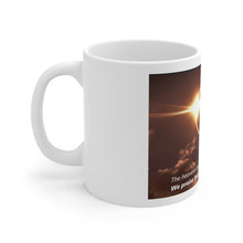 Load image into Gallery viewer, The Heavens Declare His Glory - 2024 Solar Eclipse Ceramic Mug (11oz)
