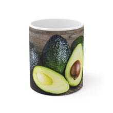 Load image into Gallery viewer, A Cup Of Healing With Avocado - Ceramic Mug 11oz
