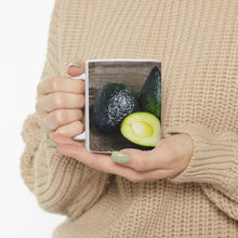 Load image into Gallery viewer, A Cup Of Healing With Avocado - Ceramic Mug 11oz
