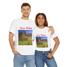 Load image into Gallery viewer, Fashionable Heavy Cotton Tee - New Wine
