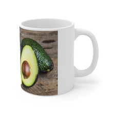 Load image into Gallery viewer, A Cup Of Healing With Avocado - Ceramic Mug 11oz
