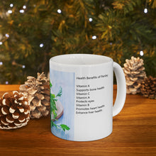 Load image into Gallery viewer, A Cup Of Healing with Parsley, Ceramic Mug 11oz
