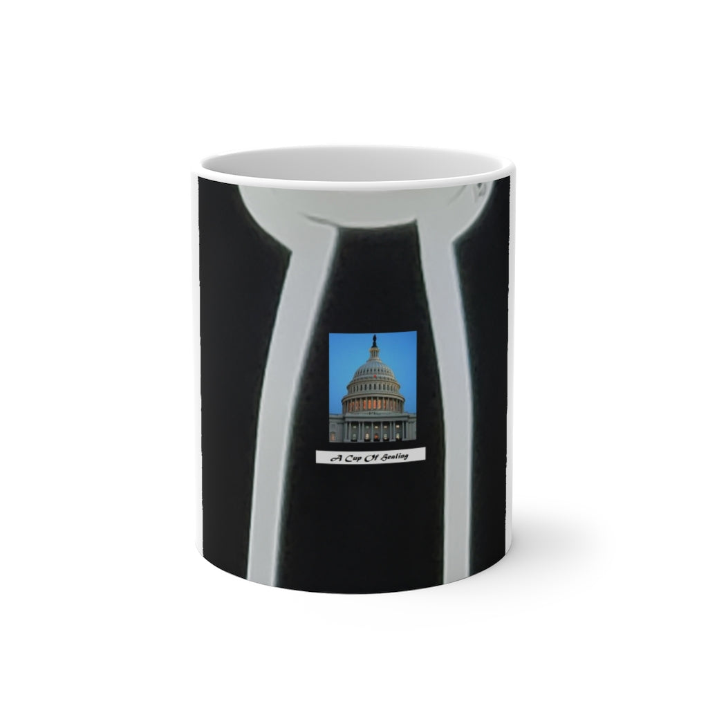 In Honour of The US Capitol, a creatively and uniquely designed 11oz Color Changing Mug