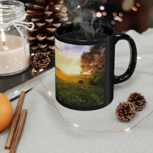 Load image into Gallery viewer, God&#39;s Mercies are New Every Morning. Lam 3:22-23, 11oz Black Mug
