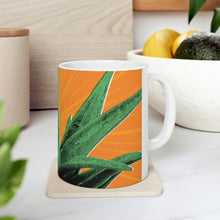 Load image into Gallery viewer, A Cup Of Healing with Aloe Vera, Ceramic Mug 11oz
