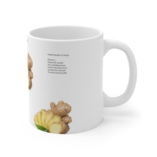 Load image into Gallery viewer, A Cup Of Healing with Ginger, Ceramic Mug 11oz
