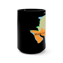 Load image into Gallery viewer, A Cup Of Healing for Asia, a beautiful black ceramic 15oz mug
