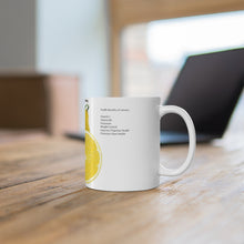 Load image into Gallery viewer, A Cup of Healing with Lemon, Ceramic Mug 11oz
