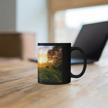 Load image into Gallery viewer, God&#39;s Mercies are New Every Morning. Lam 3:22-23, 11oz Black Mug
