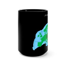 Load image into Gallery viewer, A Cup Of Healing for Europe, a beautiful black ceramic 15oz mug
