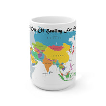 Load image into Gallery viewer, A Cup Of Healing for Asia, a beautiful white ceramic 15oz mug
